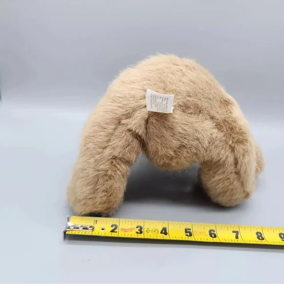 Authentic Burberry Teddy Bear Nova "B" Plush Beige 9" Stuffed Animal - Picture 7 of 13